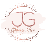 logo JG Clothing Store sponsor.